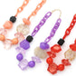Chunky Beaded Oval Link Necklace
