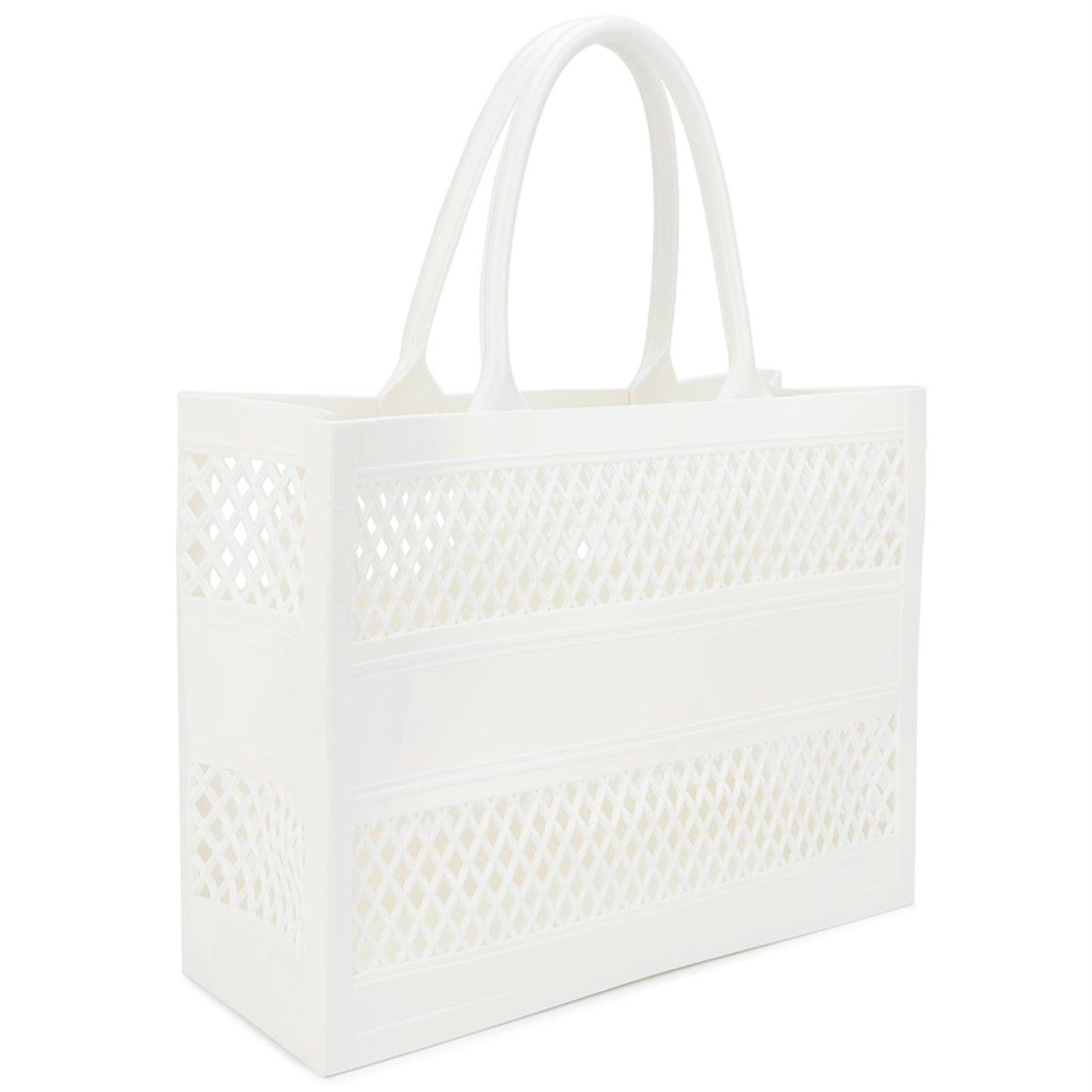 Smooth Vented Handle Tote Bag