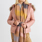 Long Sleeve Faux Fur Hood Padded Water Resistant Finish Jacket