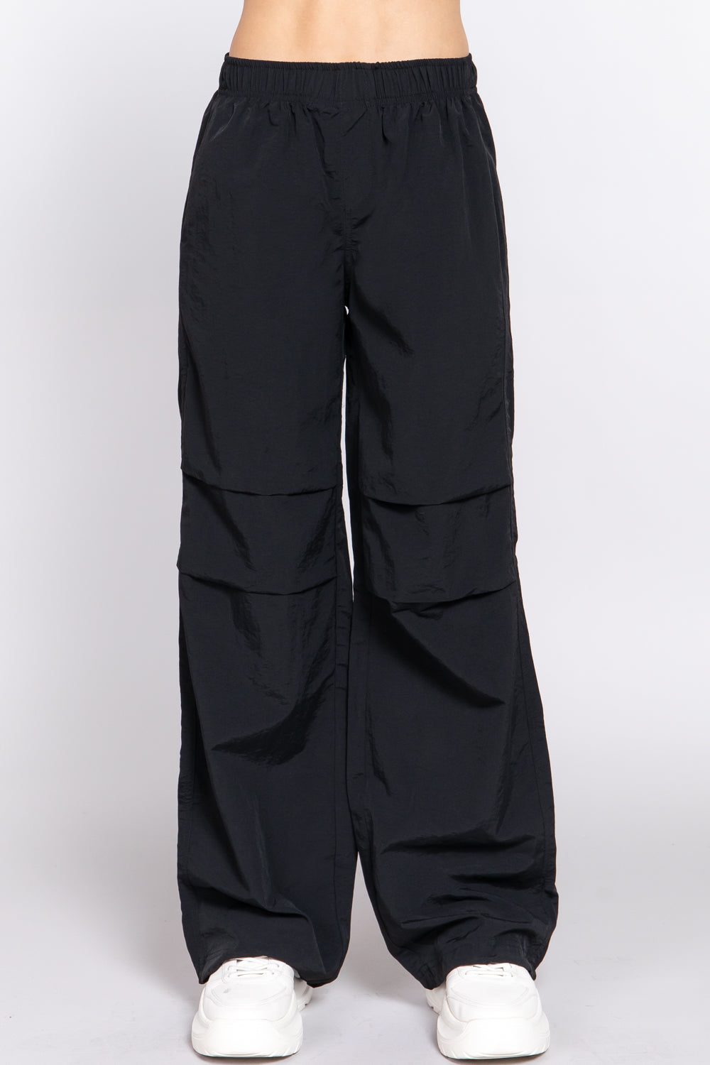 Waist Elastic Parachute Pants