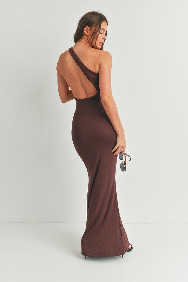 One Shoulder Long Dress